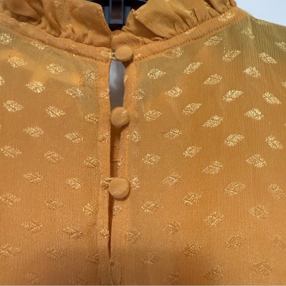 Tularosa Mustard Yellow Gianna Long Sleeve Dress - Picture 10 of 11